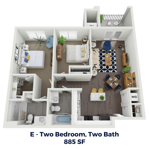 Independent Senior Living & Full Amenities in Ann Arbor, MI | Lockwood of Ann Arbor - A2_3d_E(2)